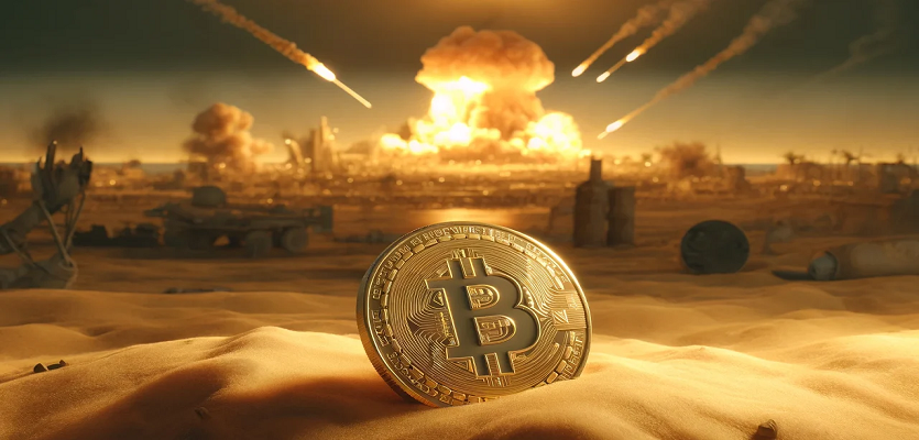 Grosse chute du Bitcoin suite aux conflit politiques du Moyen-Orient