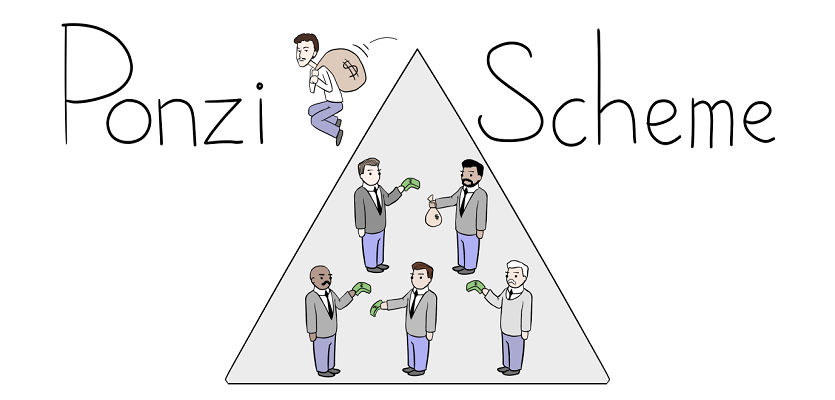 La pyramide de Ponzi en cryptomonnaie