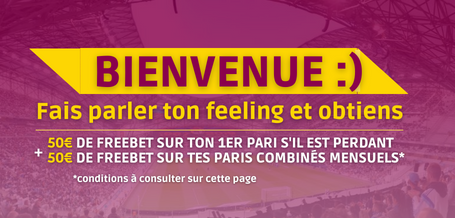 Offre de bienvenue Feelingbet