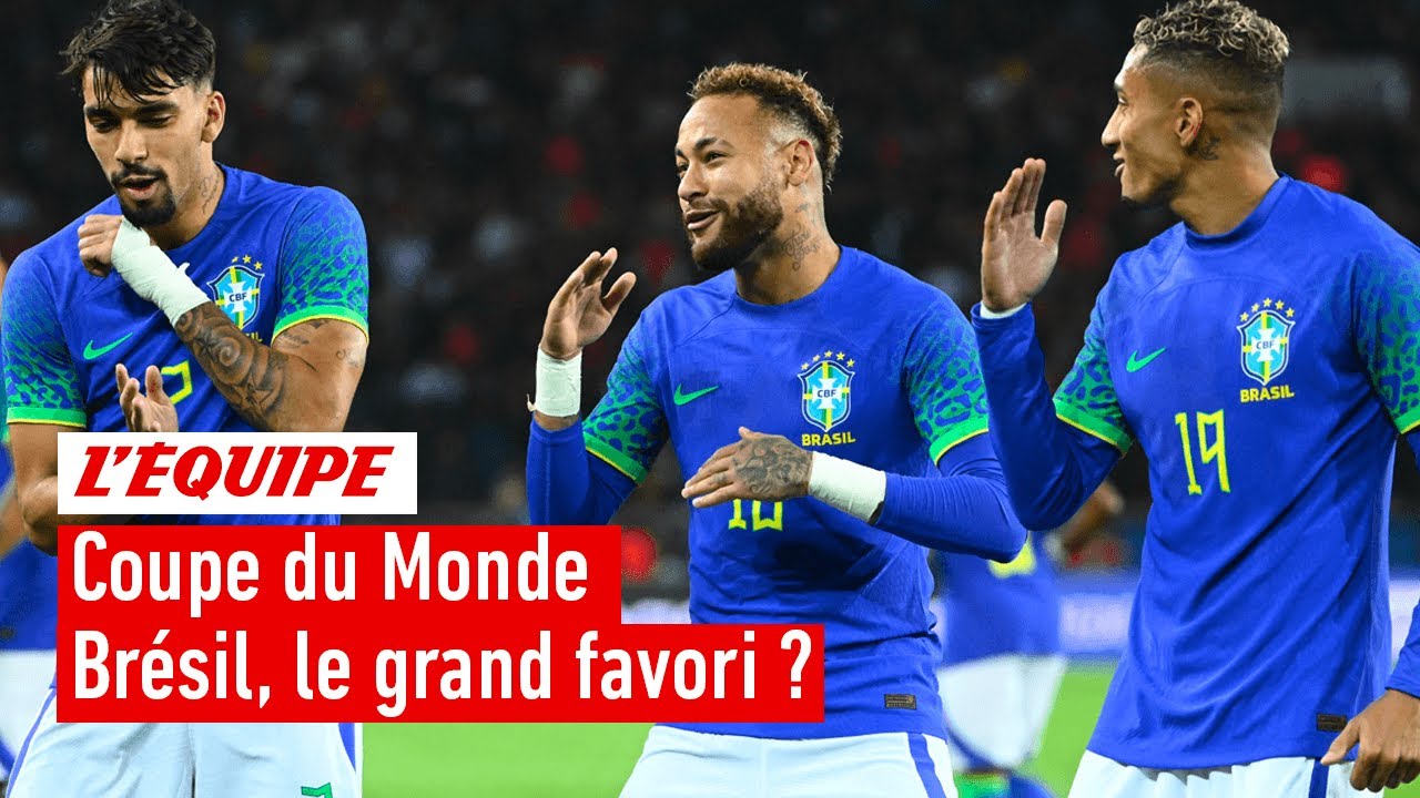 Le brésil est favoris pour la coupe du monde