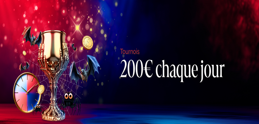 Tournoi d'Halloween sur Casino Elite