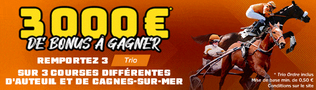 Rejoignez Genybet pour vous partager 3.000€