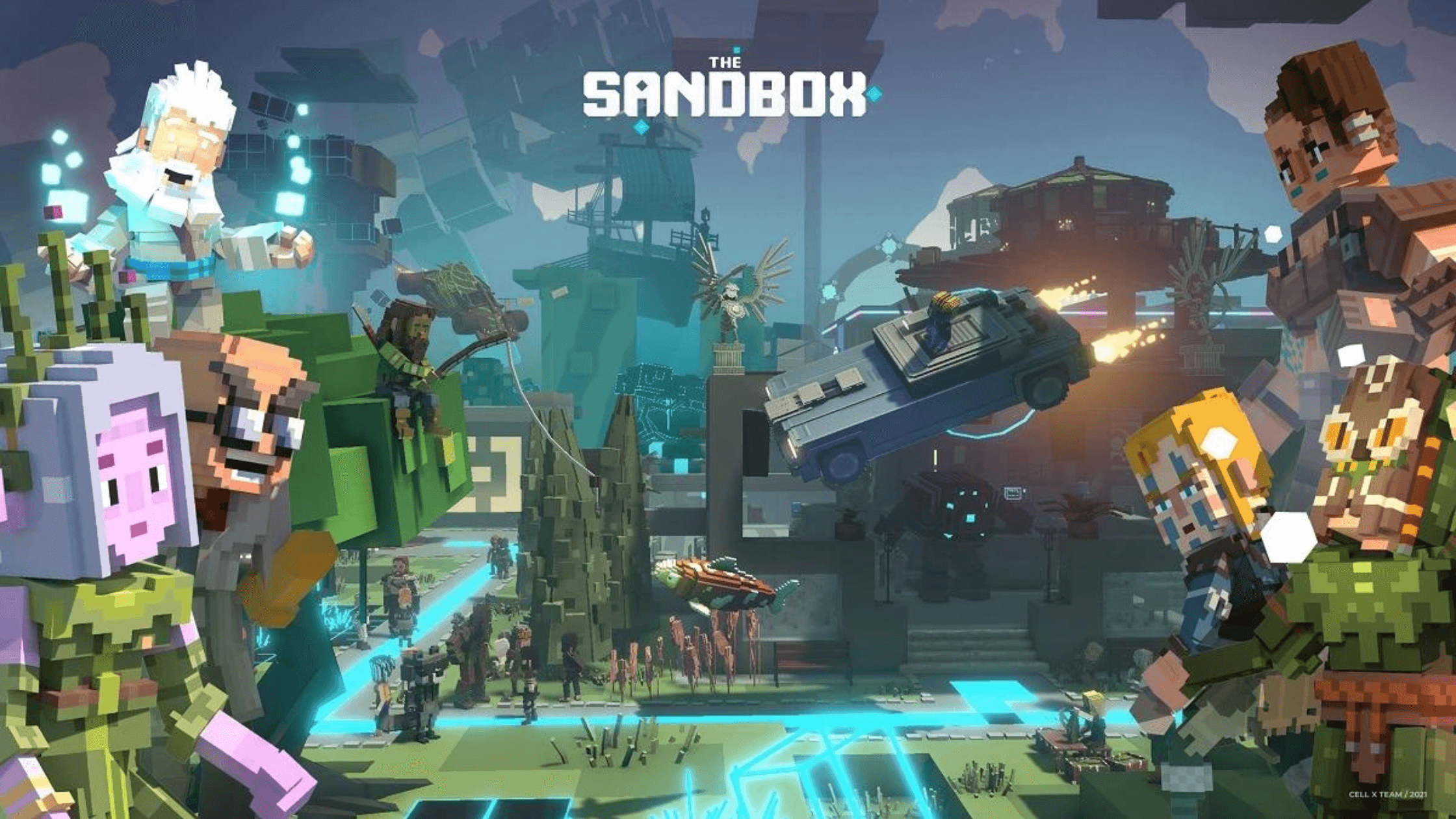 Le métavers de The Sandbox